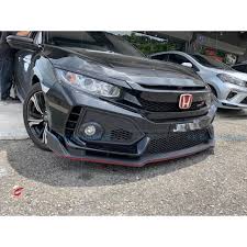 Value does not include freight, pdi, applicable taxes, license, registration, levies and fees. Honda Civic Fc Fk8 Type R Bodykit Bumper Body Kit Shopee Malaysia