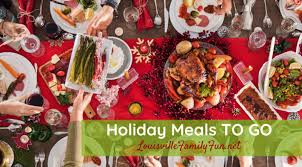 Highly recommend it for any meal. Holiday Meals To Go Perfect For Christmas Louisville Family Fun