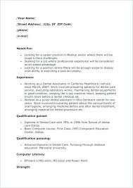 Dental Assisting Resume Dentist Assistant Resume Examples Example
