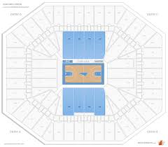 Dean Smith Center Upper Level Corner Basketball Seating