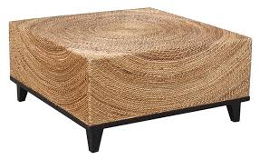 woven coffee table look 4 less and