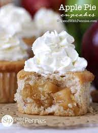 apple pie cupcakes spend with pennies
