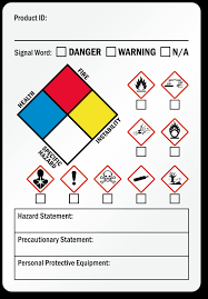 Shipping label is a need of every business that deals with shipment or send postal mail to anywhere either domestic or international. Ghs Secondary Hazard Precautionary Statement Label Sku Lb 2916