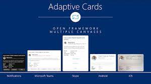 Maybe you would like to learn more about one of these? Microsoft S Adaptive Cards Framework Aims To Unify Design Across Platforms Windows Central