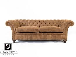 British Handmade Chesterfield Sofa Real