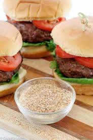 the best homemade burger seasoning