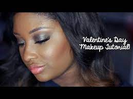 valentine s day makeup tutorial brown