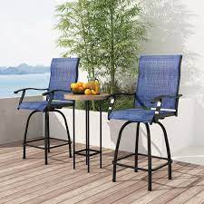 Blue Patio Chairs Furniture