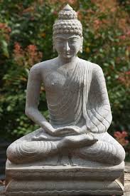 Sold Meditating Garden Buddha Statue 32