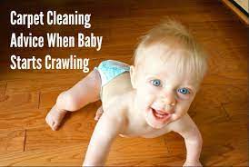 carpet cleaning advice when baby starts