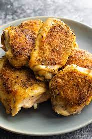 perfect crispy baked en thighs