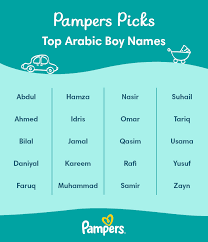 arabic boy names and their meanings