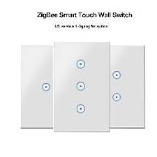 Zigbee 3 0 Us 1 2 3 Gang Smart Switch Wireless Remote Control Wall Touch Timer Light Switch Smart Home Work With Tuya Zigbee Hub In 2020 Smart Switches Zigbee Switch