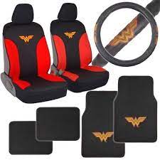 Wonder Woman Car Seat Covers Synth