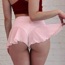 Womens Sexy Lace Sheer Mesh Mini Skirt High Waist Short Lingerie Underwear  S-2XL | eBay
