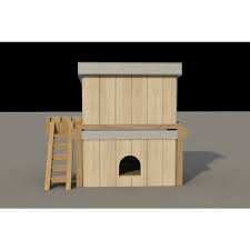 Dog House Plans Diy Medium Size Wooden