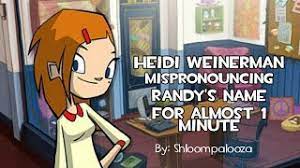 Heidi Weinerman Mispronouncing 