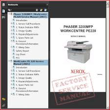 All drivers available for download have been scanned by antivirus program. Xerox Phaser 3200 Mfp Service Manual