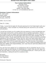 Receptionist Cover Letter Examples No Experience