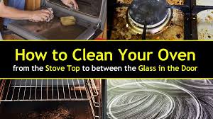 12 simple ways to clean an oven from