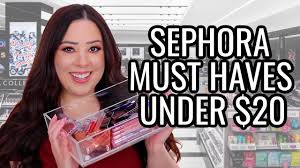 makeup must haves at sephora under 20