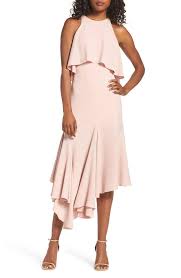 C Meo Collective Blush C Meo Translation Cold Shoulder Gown Mid Length Cocktail Dress Size 2 Xs 63 Off Retail