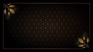 black and gold background abstract