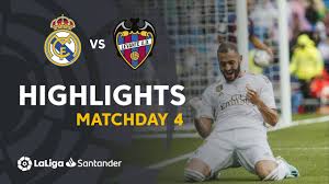 Head to head statistics and prediction, goals, past matches, actual form for la liga. Highlights Real Madrid Vs Levante Ud 3 2 Youtube