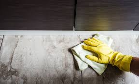 how to clean tile floors the
