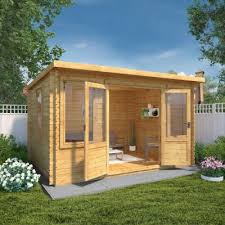Home Office Log Cabins For At