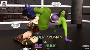 Wonder Woman vs She