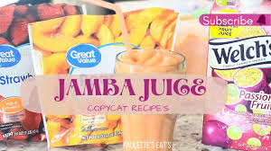 jamba juice copycat recipes delicious