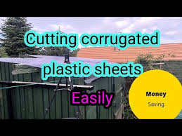 Cut Corrugated Plastic Roof Sheets
