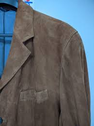 jacob siegel jacket mens 44 brown