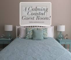 A Calming Coastal Guest Room Hello