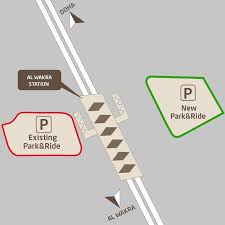 al wakra metro station parking to be