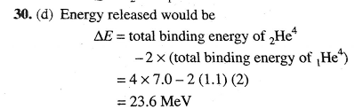 binding energy per nucleon of 1h 2 and