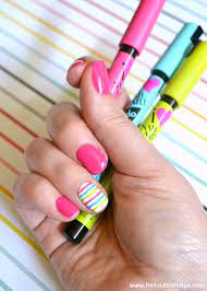 diy manicure with nail art pens o
