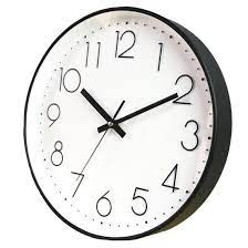 Compre 10 Inch Wall Clock Round Hanging