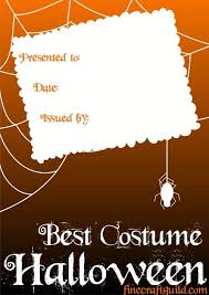 Certificate Templates Best Halloween Costume Dog Party