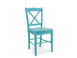 jídelní židle dřevěná světle modrá