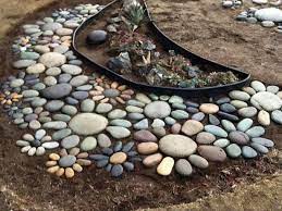 25 River Rock Garden Ideas For