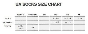 Under Armor Cold Gear Size Chart