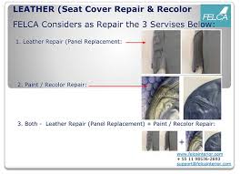 Aircraft Leather Repair Seat Cover