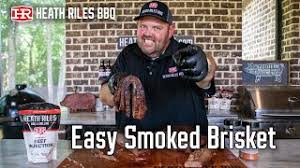 the easiest smoked brisket recipe on