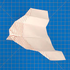 fold n fly the bird paper airplane