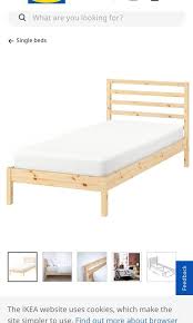 ikea single bed frame with bed slat