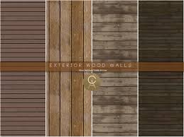 The Sims Resource Exterior Wood Walls