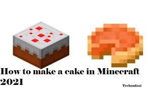 It's a beautiful blend of creamy. 2 Ways On How To Make A Cake In Minecraft 2021 1 How To Make Cake Minecraft Crafting Recipes Crafting Recipes