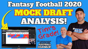 Fantasy football tiers and draft strategy. Fantasy Football Mock Draft 2020 Grading And Analysis